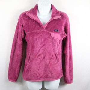 Patagonia Pink Tone Fleece Pullover Sweater XS